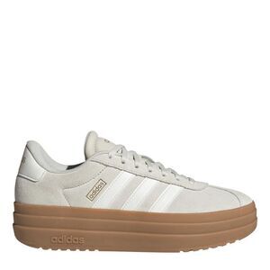 Adidas Womens/Ladies Court Bold Leather Sneakers / Off White/Gum